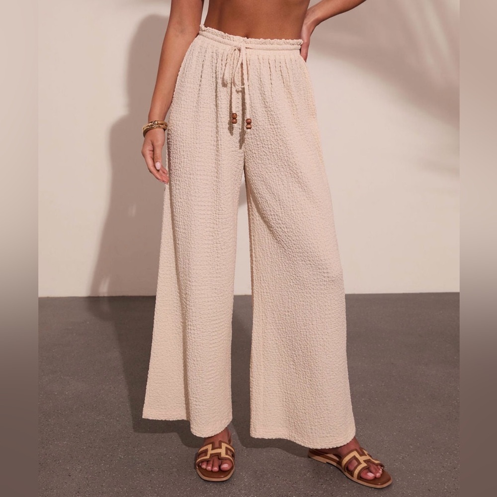 Wide Leg Summer Beach Pants
